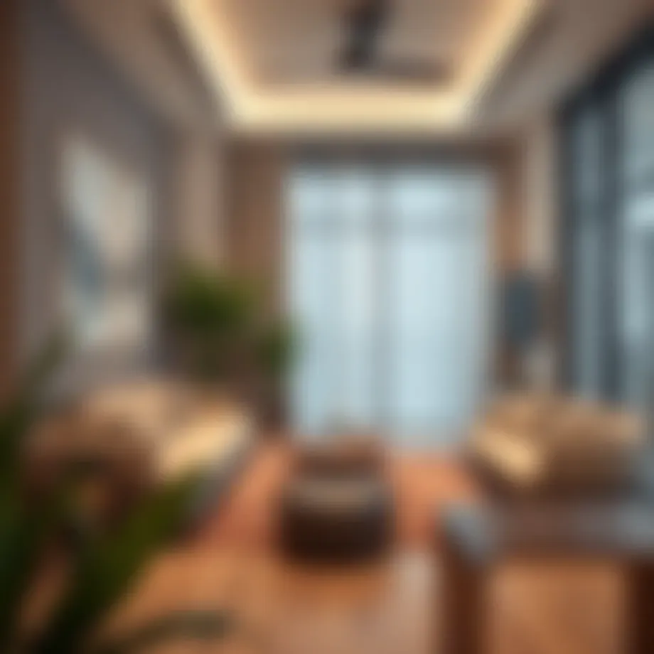 Modern co-living space in Dubai