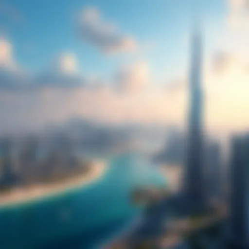 A panoramic view of the Dubai skyline showcasing the architectural marvels.